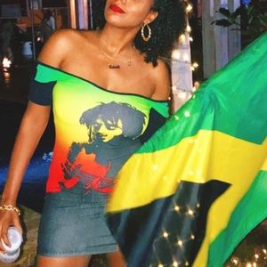 Bob Marley bodycon dress